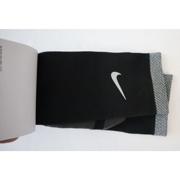 3 PRS-Nike Spark CU7200 WMN 11.5-13 MEN 10-11.5 Black Cushion Crew Running Socks - Picture 7 of 7